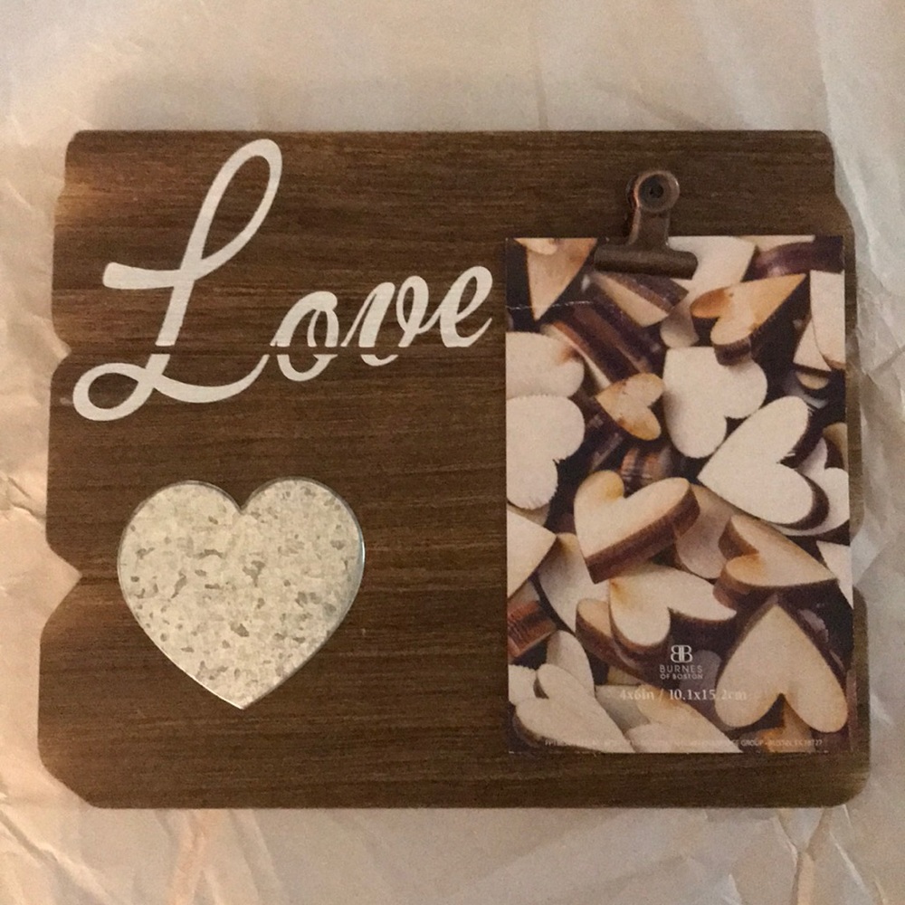 “Love” Frame for 4 x 6 photo